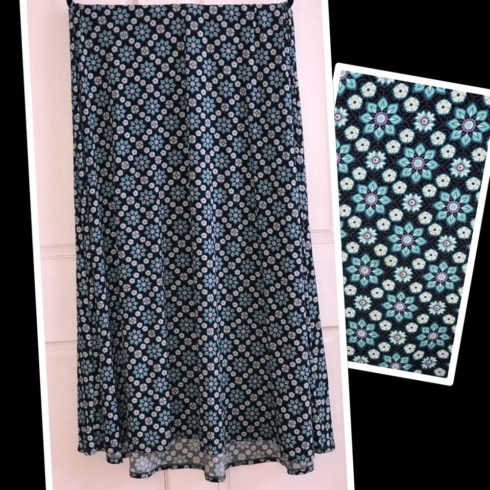 LuLaRoe Maxi skirt - 2X - EUC